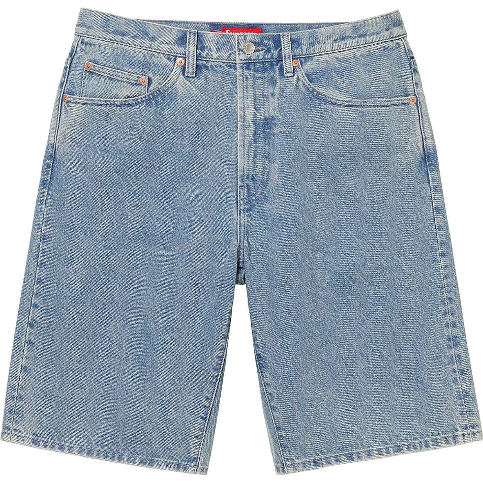 Supreme Baggy Denim ショーツ 青 | JP355TV