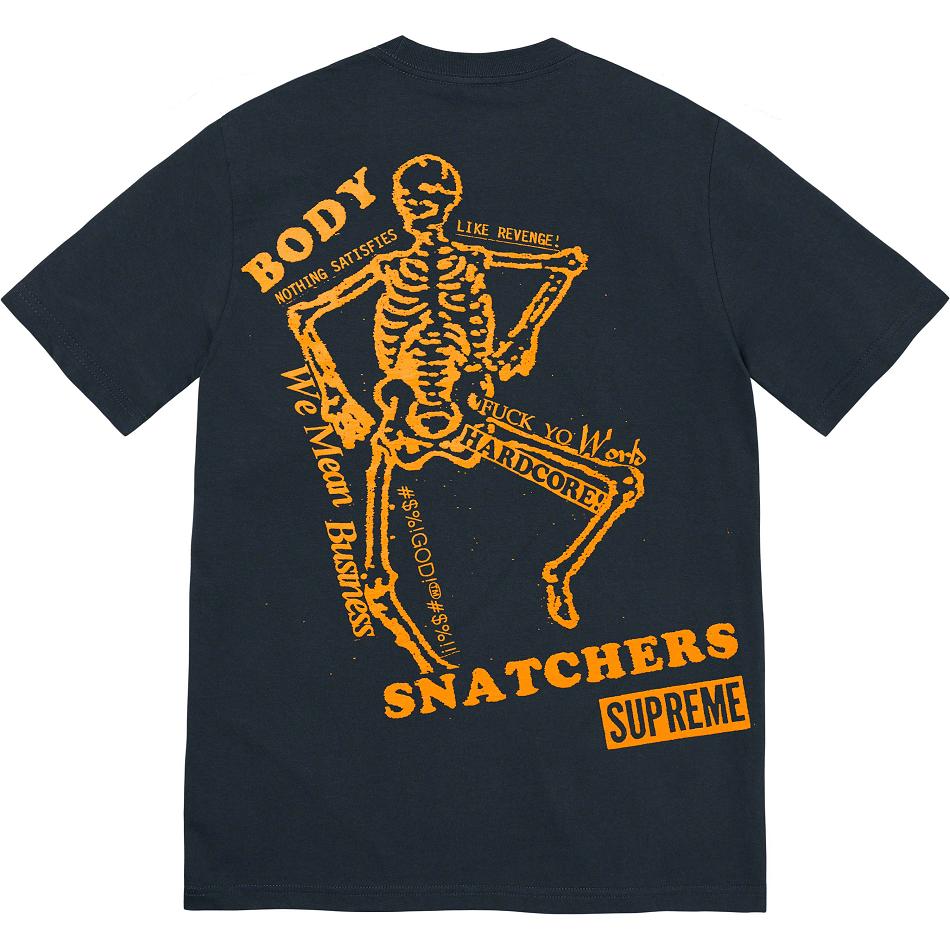 Supreme Body Snatchers Tee Tシャツ ネイビー | JP244BC