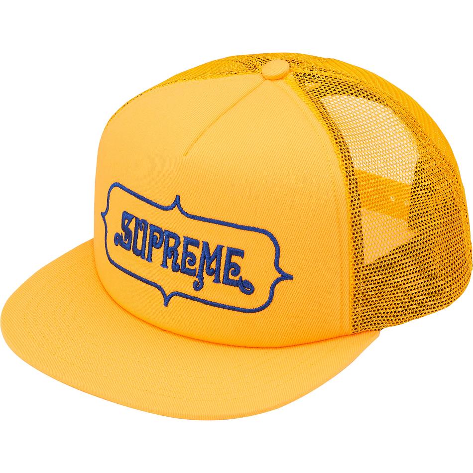 Supreme Highest Mesh Back 5-Panel ハット 黄色 | JP131GL