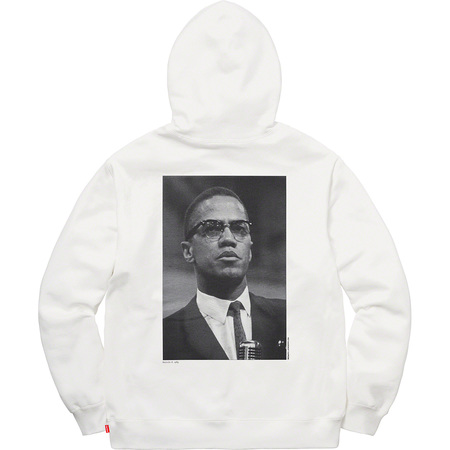 Supreme Malcolm X For パーカー 白 | JP472KI