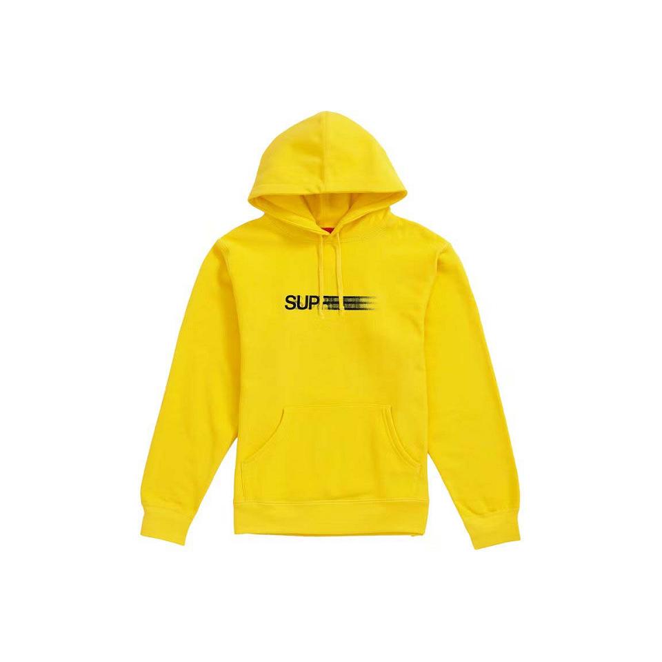 Supreme Motion Logo フード付き スウェットシャツ 黄色 | JP264KI