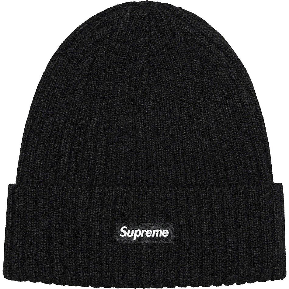 Supreme Overdyed Beanie ハット 黒 | JP161LH