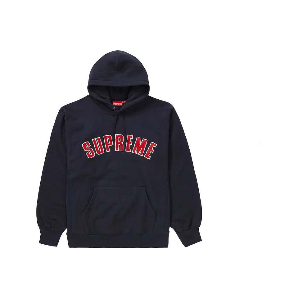 Supreme Pearl Logo フード付き スウェットシャツ 黒 | JP261GL