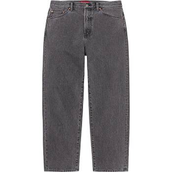 Supreme Baggy Jean ズボン 黒 | JP425VD