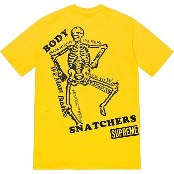 Supreme Body Snatchers Tee Tシャツ 黄色 | JP243VD