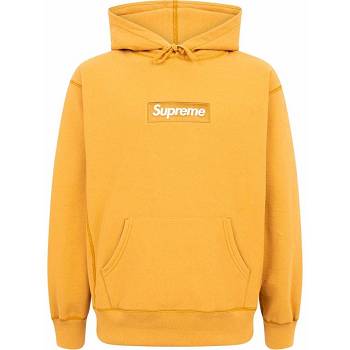 Supreme Box Logo パーカー 黄色 | JP488IS