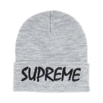 Supreme FTP knitted Beanie ハット グレー | JP110ZG