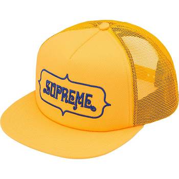 Supreme Highest Mesh Back 5-Panel ハット 黄色 | JP131GL