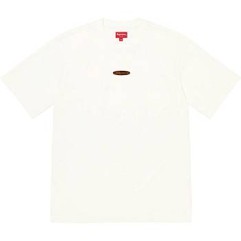 Supreme Oval Logo S/S Top セーター 白 | JP339GL