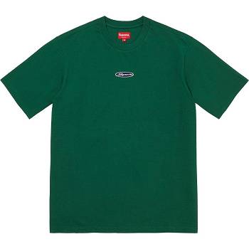 Supreme Oval Logo S/S Top セーター 緑 | JP336SO