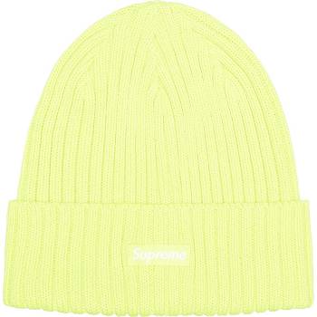 Supreme Overdyed Beanie ハット 黄色 | JP158HK