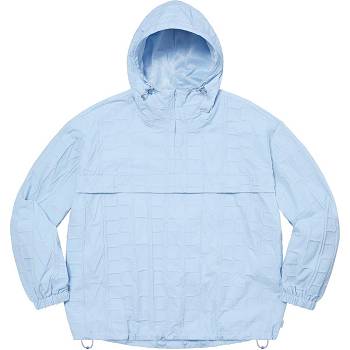 Supreme Repeat Stitch Anorak ジャケット 青 | JP441DN