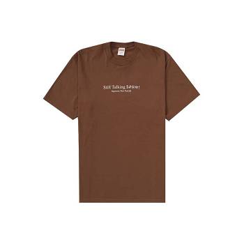 Supreme Still Talking Tシャツ ブラウン | JP195QZ