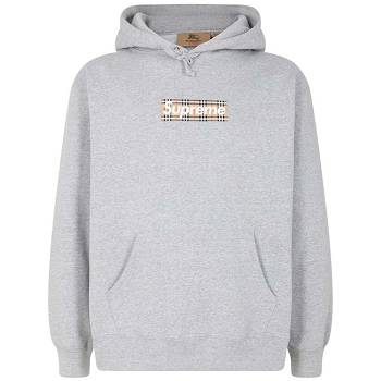 Supreme X Burberry パーカー グレー | JP458RW